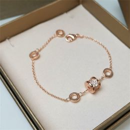 Mode bedelarmbanden ontwerpers luxe roségouden letters ringen kettingen voor dames dames bruiloft feestjurken cadeaus sieraden
