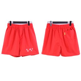 Charme de la mode DESIGNERS shorts Hommes Lettre classique GA broderie Tissu en maille Pantalons de plage Pantalons de survêtement d'extérieur Casual Noir pur Taille européenne