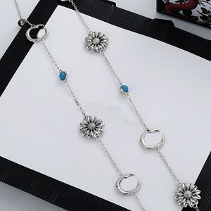 Модное очаровательное новое длинное ожерелье с цепочкой и буквами из эмали для женщин, поставка ювелирных изделий
