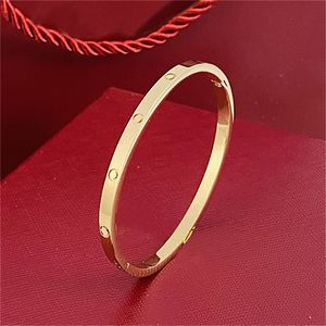 Fashion Charms Sieraden Bangle For Women Luxury Vogue Aangepaste sieradenontwerper Bracelet Roestvrijstalen hoepelarmbanden Trending Bangles Valentijnsdag Geschenken