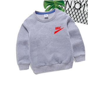 Mode enfants garçon 100% coton sweats à capuche printemps automne filles pulls décontractés enfant marque logo sweats à capuche sweat hauts