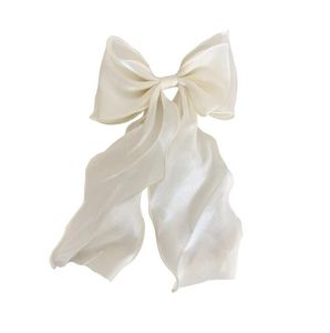 Fashion Children Lace Gauze Bows Hairpins Ins Girls Ribbon Bow Hair Clip Boutique Kids Princess Accessoires