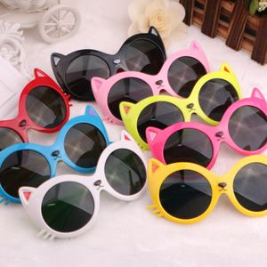 Mode enfants lunettes de soleil polarisées chat mignon fille voyage lunettes de plage en plein air casual garçon Sport Camping lunettes TTA1323