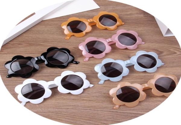 Mode enfants gelée cadre lunettes de soleil enfants protection Uv plage lunettes de soleil garçons filles montrent des lunettes de performance A56994065323