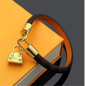Mode enfants dix bijoux de créateurs femmes bracelets porte-bonheur en cuir Bracelet de luxe marque panier