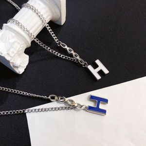 Mode choker ketting ontwerper sier verguld roestvrij staal brief hanger kettingen verklaring voor vrouwen bruiloft