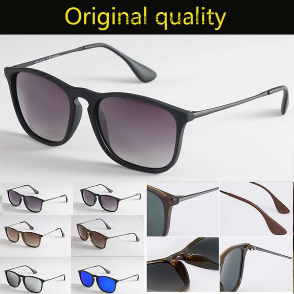 Fashion Chris Square Polaris Sunglasses Men Femmes Femmes Luxury Brands de soleil Lunets en nylon Gafas Oculos de Sol Rainess Ban Bands