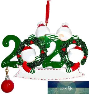 Mode Kerstversiering Decoraties Houten sneeuwpop Kerstboom hangende hanger Kerstboom Kerstman Hangend met Masker Familie