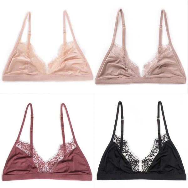 Fashion Cinoon Lace Bra Soft Satin Lingerie Sexy Underwear Floral Bralette confortable Brassiere Fomen Women Hot Sale 201202 Lette Ssiere