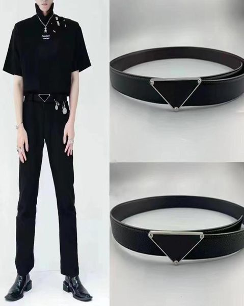 Fashion Classic ceintures pour hommes Femmes Designer Belt Chastity Silver Mens Black lisse Gold Buckle Cuir Largeur avec robes en boîte Bel4638646