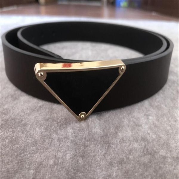 Fashion Classic Beltes For Men Women Designer Belt Chastity Silver Mens Black lisse Gold Backle Cuir Largeur 3CM275T