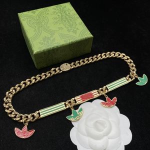 Collier de déclaration de marque classique de mode cadeau de mariage de fête des femmes cadeau d'anniversaire