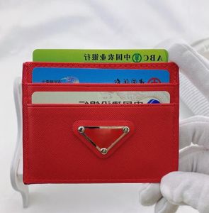 Fashion Classic Change Bank Card Bag Bus Card -pakket Metal Label Letter Logo