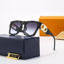 Mode klassieke ontwerp gepolariseerd 2022 luxe zonnebril voor mannen vrouwen proef zomer zonnebril UV400 eyewear metalen frame polaroid lens 1151