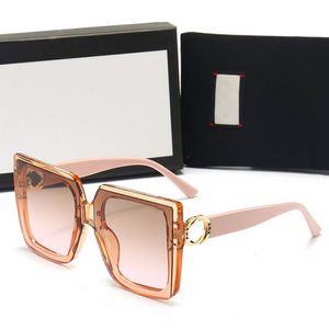 Fashion Classic Design polarisé 2022 Lunettes de soleil de luxe pour hommes Femmes Pilot Sun Glasses UV400 Pink Eyewear Metal Frame Polaroid Lens 89 272S