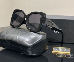 Lunettes de soleil de styliste classiques pour hommes et femmes, lunettes de soleil de luxe polarisées, surdimensionnées, UV400, monture PC, lentille Polaroid A6003S