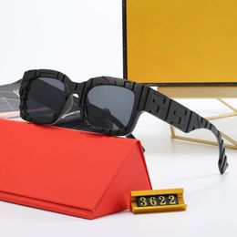 Gafas de sol de diseñador clásico de moda para hombres Gafas de sol para mujeres Luxury polarizadas Piloto de sol de gran tamaño UV400 Eyewear PC Marco Polaroid Lente S3622