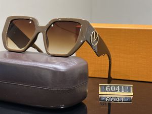 Occhiali da sole classici di moda firmati per uomo donna Occhiali da sole di lusso polarizzati pilota occhiali da sole oversize UV400 occhiali montatura per PC lente polaroid S6041