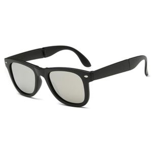 Mode klassieke gevouwen zonnebril voor vrouwen mannen vouwen ontwerp zonnebril UV400 bescherming ontwerper bril oculos de sol met cases 249b