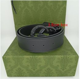 Mode klassieke mannen ontwerpers riemen damesheren casual letter gladde gesp breedte 2,0 cm 3,3 cm 3,8 cm originele groene doos