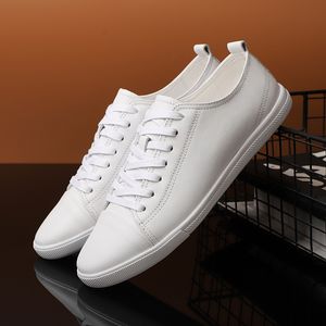 Mode Classique bureau Hommes Chaussures à lacets en véritables chaussures bout pointu noir en cuir pour homme Flats Hommes noir blanc de oxfords d'affaires