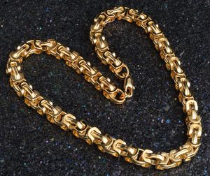 Collier de bracelet à couple en or 18k en or masculin et féminin de mode Menc