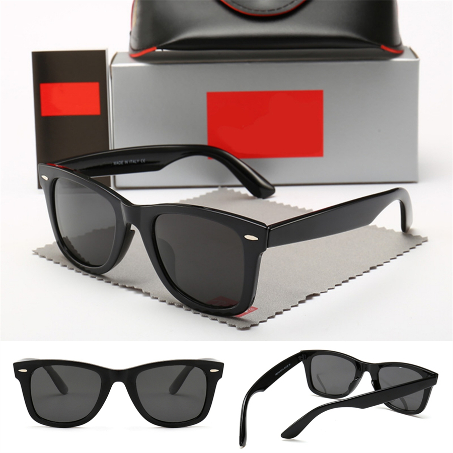 Moda Klasik Güneş Gözlüğü Erkek Marka Tasarımcısı Yaz Güneş Gözlükleri Açık Rekreasyon Sporları Bisiklet Gözlükler Aynalı Polarize UV400 Lens Kılıflar ve Kutu