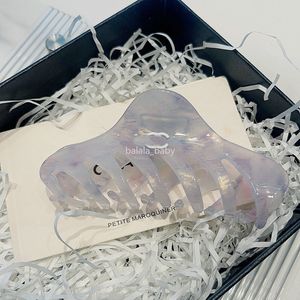 Mode klauw clips Designer sieraden geometrie hars haaien clip haarspeld voor vrouwen meisjes krab haaraccessoires