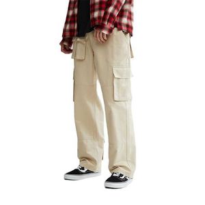 Vêtements de mode Planches multiples décontractées Cargo léger coton Coton Solide Pantalon pour hommes actifs Solide