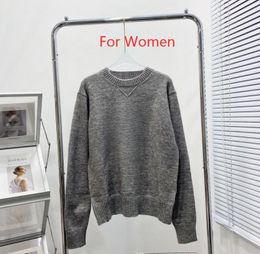 Vêtements de mode Sweatshirts Designer Pull tricoté Automne Hiver Lady Sweatshirts avec des lettres pour les femmes 3 couleurs 142695