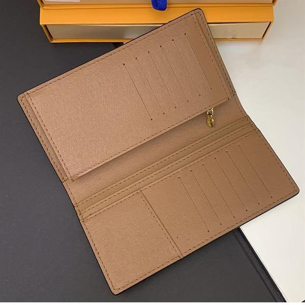 Pochette de mode portefeuille en cuir véritable avec boîte sac à poussière femmes hommes sac à main Images réelles pas cher entier 626652574