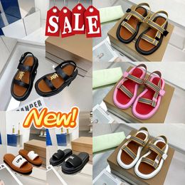 Mode Comfort Designer Sandalen Slingback Sandaal Domans Sandalen Leerglaasjes Zomer Sandales Luxe Sandles For Women Beach Trap Slippers Maat 35-42