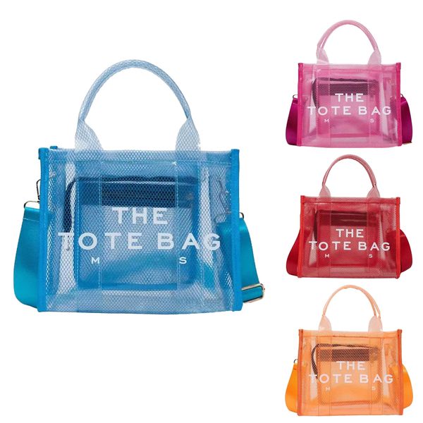 Moda fresca Compras bolsa jocobs Para mujer Bolsas de viaje para hombre cruz cuerpo instantánea bolso lujos 2 tamaño la bolsa de asas de plástico transparente Playa embrague hombro Bolsas de diseñador