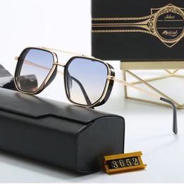 Moda Cool SteamPunk estilo Punk Vintage gafas de sol de piloto malla metálica escudo lateral Hip Hop marca diseño gafas de sol DITA