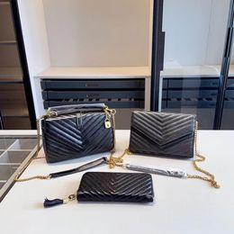 3 stks Tassen Vrouwen Schoudertas Handtas Portemonnee een set Tas Designer Handtassen Luxe Portemonnees Vele Stijlen Populaire Stijl Populaire Combinatie Tas Mode Zak