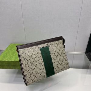 Bolsa de cosméticos de moda para hombres y mujeres Bolsas de maquillaje Bolsa de embrague de diseñador Estuche de gran capacidad Monedero de lujo Gletter Impreso 2 colores Venta al por mayor de fábrica