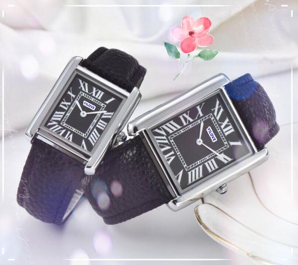 Mode Couple Designer Panthere Lovers montres hommes et femmes mouvement à quartz horloge boîtier en acier inoxydable saphir cristal carré montre-bracelet batterie cadeaux