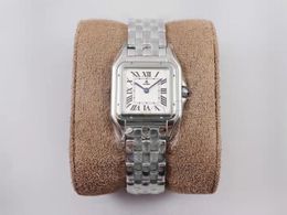Les montres de couple de mode sont faites de quartz en acier inoxydable importé de haute qualité pour dames, table en diamant noble et élégante, étanche à 50 mètres
