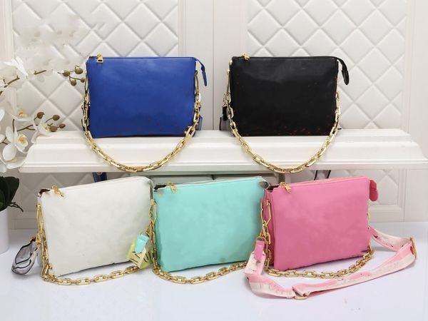 Moda Coussin m57790 bolso de diseñador bolso de mano bolso de axila bolsas de mensajero de lona Mujeres bandolera bandolera monedero Monedero con solapa original Bolso de cámara mochila