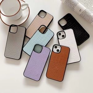 Fundas de teléfono con patrón de cocodrilo a la moda para iPhone 13 Pro Max 12 11 Xs XR X 8 7 Plus funda protectora móvil a prueba de golpes