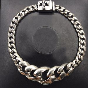 Mode croix bracelets bracelet pour hommes tendance personnalité punk croix style amoureux cadeau hip hop bijoux avec boîte NRJ305R