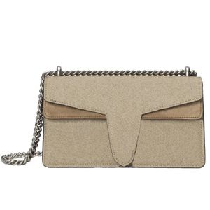 Mode Crossbody Bag klassieke damestas met oude bronzen tijgerhoofdbrief Design Outdoor Chain Shou 59