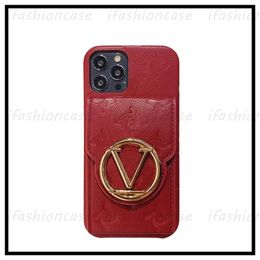 Funda de teléfono con correa de cuero cruzada a la moda, fundas de diseñador con letras doradas de lujo con espejo para IPhone 14 Pro Max Plus 13 12 11 Top