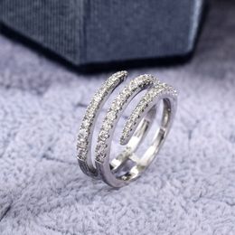Fashion Crystal CZ Anneaux pour femmes Rings de doigt