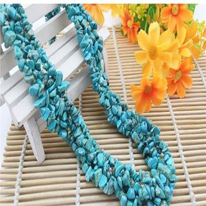 Fashion-Crystal Strand Turquoise Choker Ketting Dames Bohemen Strand Onregelmatige Steen Maxi Kettingen Verklaring Sieraden CE31222112