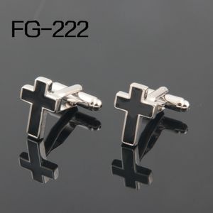 Boutons de manchette mode LIVRAISON GRATUITE: Boutons de manchette de haute qualité pour hommes FIGURE 2016Cuff Links Cross Wholesales