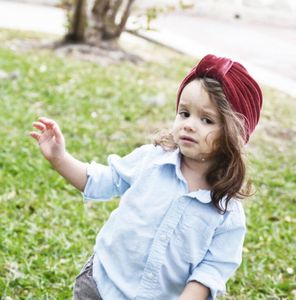 Moda lindo bebé niños pequeños niños Unisex nudo indio turbante invierno cálido bebé Donut sombrero Color sólido sombreros de algodón