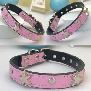 Mode schattige pentagram halsband puppyhalsband voor kleine honden katten