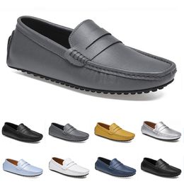 Mode quotidienne nouveau respirant classique printemps, automne et été bas chaussures d'affaires à couverture souple chaussures en tissu à semelle plate pour hommes-55 13920 -55