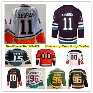 Jersey de hockey sobre hielo de Frank Vatrano Masón McTavish Troy Terry Ryan Strome Radko Gudas Trevor Zegras Ryan Getzlaf John Gibson Adam Henrique Pavel Mintyukov Alex Killorn